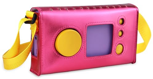 Pochette pour Lunii Fabrique à Histoires, Coque de Protection Compatible avec Lunii Version 1, 2 et 3, Rose