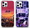 [2 Packs] Rappeur JuL Coque pour Apple iPhone 11 6,1 Étui, Transparent Étui Silicone Souple TPU Cool Motif Mode Design Housse with Antichoc Anti-Rayures Protection Coquille pour iPhone 11,clear 01