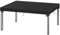 Kovshuiwe | Cobertor para mesa de jardín, 150 x 90 x 15 cm, juego de fundas para mesa de patio, para muebles de jardín, ajustables, exterior e interior, cubierta impermeable, tela Oxford 420D, negro