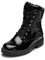 VITAFORM Stiefeletten Damen Gefüttert - Wasserabweisende Winterschuhe Damen - Warme Damen Stiefel Lack - Lammfell-Gefüttert für den Winter schwarz 39