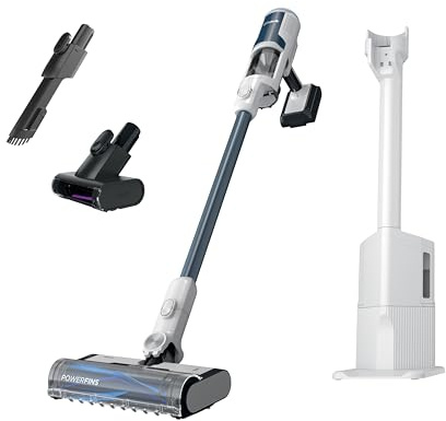 Shark Clean & Empty Cordless Stick Vacuum – Lightweight Cordless Vacuum with Auto-Empty System, HEPA Filter, Portable, Rechargeable, Exclusive Motorized Hand Tool for Pet Hair, BU3523