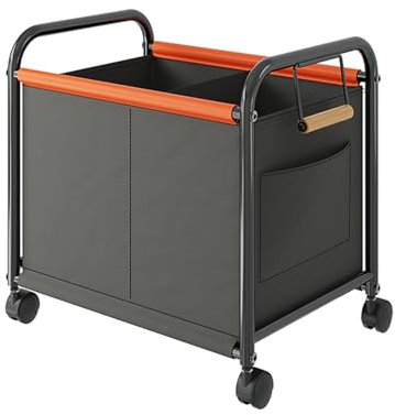 Tennis Racket Storage Rack,Fitness Equipment Cart,Yoga Mat Storage Box,with 1 Side Pocket for Yoga Mat Badminton Racket Tennis Racket Skipping Rope(Black,XL)