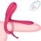 ZWFUN Penisring Vibrator mit 10 Vibrationsmodi Fernbedienung Sexspielzeug für Paare Paarvibrator Sex Toyset für Paare Penis Ring Sex Spielzeug für die Männer Extrem