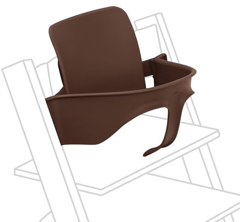 Stokke Tripp Trapp Baby Set 2, Warm Brown - Geeignet für Kinder von 6–36 Monaten - Verwandele Tripp Trapp Stühle, die nach Mai 2003 produziert wurden, in einen bequemen Hochstuhl