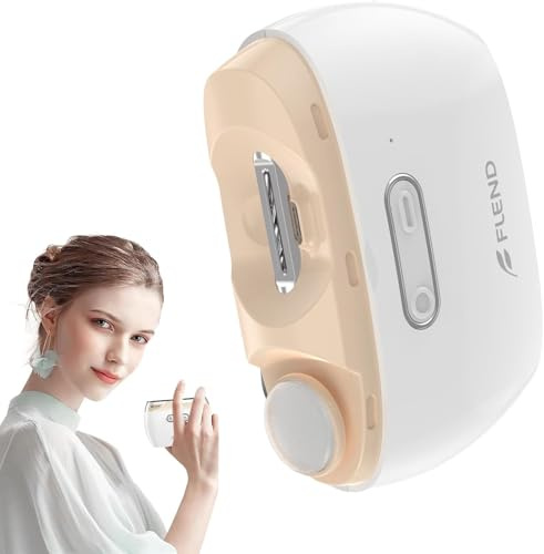 Electric Nail Clipper, 2-in-1 Cutting and Grinding Automatic Nail Clipper, 2-Speed Electric Nail Trimmer with LED Light, Electric Nail Clippers for Babies, Kids, Adults, Elderly