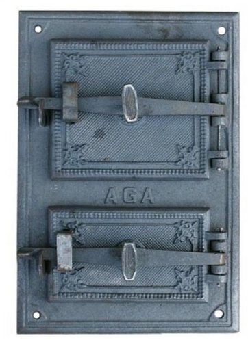 Upmann Trappe d'inspection Four PORTE hermétique Poêle à bois de porte four en fonte Cast Iron