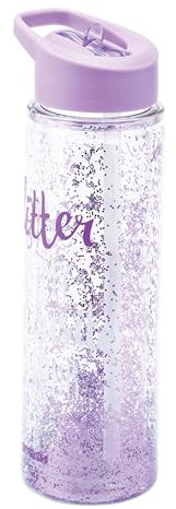 Smash 23138 Bouteille Paillette Violet 9,5 x 6,5 x 24 cm