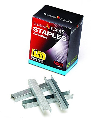 Superior Tools by Seco Galvanised Staples 13/4 (Box of 5000)