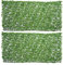 Outsunny Haie Artificiel lierre Brise-Vue décoration Rouleau 3L x 1,5H m Feuillage réaliste Anti-UV Vert