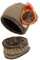Aisprts Cappello Invernale Uomo in Maglia con Sciarpa, Cappello Sciarpa Uomo, 2 Pezzi Cappello da Sci all'Aperto e Set Sciarpa, Berretto Invernale da Uomo Donna con Fodera in Pile