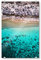 artboxONE Acrylglasbild 150x100 cm Glasbild Reise/Strand und Meer Coral Bay - Bild Strand Meer Ozean