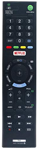 VINABTY RMT-TX102D RMTTX102D Telecomando sostitutivo per Sony Smart TV LED KDL-32R40XC KDL-40R45XC KDL-48R55XC KDL-49X8305C KDL-55W805C KDL-65W855C