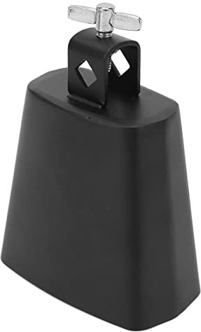 Kuhglocken-Instrument, Kuhglocken-Instrument Metall Hohe Haltbarkeit Glänzender Rand Breite Anwendung Kuhglocken-Geräuschmacher für Home-Party-Hochzeit Outdoor Spielzeug Für Kinder