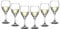 Set of 6 Seattle Wine Glasses Large 35cl Capacity Elegant Tableware Drinking Goblets Ideal Barware Serving Glass 350ml