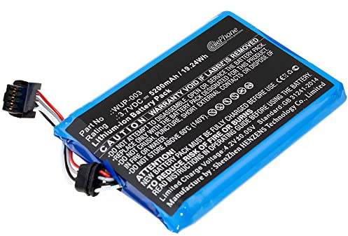 cellePhone Batterie Li-ION Compatible avec Nintendo Wii U Gamepad (Remplacement pour WUP-003) - 5200mAh