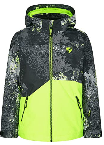 Ziener Jungen ANDERL Ski-Jacke, Winter-Jacke | wasserdicht, winddicht, warm, galaxy print, 104