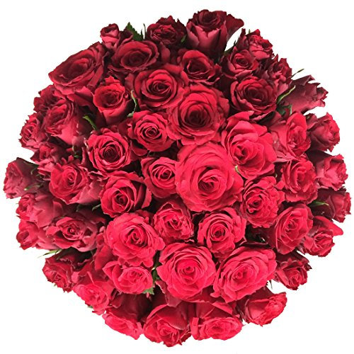 Großer Blumenstrauß - Rosenstrauß mit 25 roten Rosen # Liebe # Hochzeit # Echte frische Blumen
