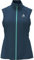 Odlo Damen Laufweste ZEROWEIGHT WARM, blue wing teal - polynya, L