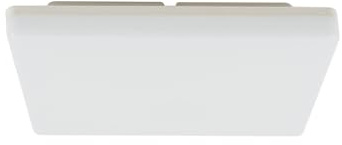 PRIOS LED Deckenleuchte Artin (Modern) in Weiß (1 flammig,) - Lampe Deckenlampe Badezimmerleuchte