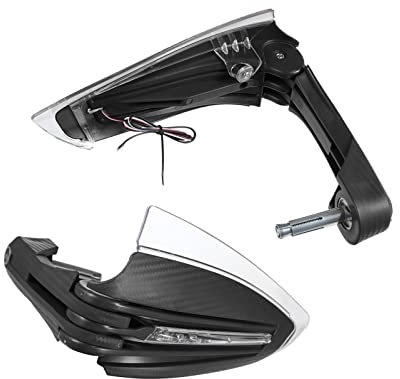 Lenker Handschutz Motorrad-Handschützer Decken Universellen Wasserdichten Absturz- Und Winddichten Schutz Mit Gerichtetem Licht Ab Hand Guard Shield (Farbe : 5)