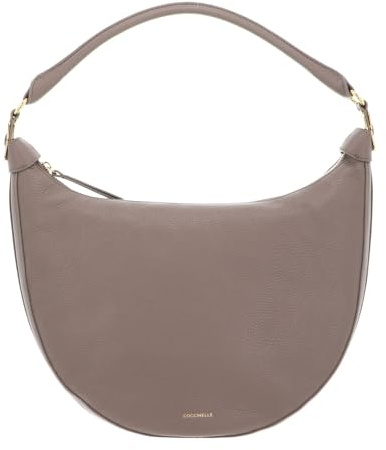 Coccinelle Sunnie - Schultertasche 35 cm warm taupe