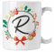 Colorfamily Tazza Natale PERSONALIZZABILE Natalizia Iniziale Personalizza Iniziale Merry Christmas Regalo Natale