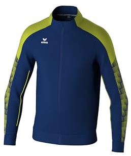 Erima Unisex Erwachsene EVO Star Trainings Jacke (1032420), New Navy/Lime, 4XL