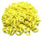 100Pcs Acrylic Plastic Linking Chain Rings 20x28mm Twist Chain Beads Quick Link Connectors for DIY Necklace Phone Bag Chain Jewelry Making Decorative Accessories - Yellow