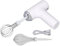 Hand Mixer Cordless Electric Whisk, Portable Hand Whisk USB Rechargeable 3 Speeds Electric Mixer,Small Mini Electric Egg Mixer Egg Whisk for Mixing Egg,Coffee,Jam, Purple (White)