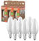 Osram LED-Lampe in klassischer Edisonform, mit dekorativem LED-Filament, Energieeffizienzklasse A, E27, 2.2 W, 470 lm, 4000 K, kaltweiß. Ohne Aufwärmen, sofort 100% Licht., 6-Pack