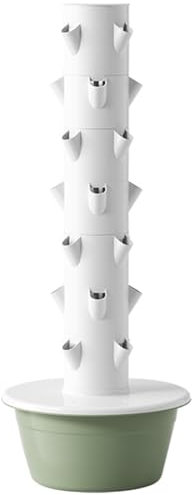 TYYMSMK Indoor Vertical Planting Tower for Home Use, Space-Saving, Efficient Water Conservation, Easy Operation, Increased Yield, Enjoy Fresh Fruits and Vegetables