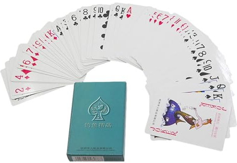 Proypiax Magie Poker Spielen,Lustige Poker Magic Card Tricks - Tolles Neuheitsgeschenk, magische Spielkarten, Requisiten, Bühnenshows für Partys, unterhaltsame magische Spielzeuge und Tischspiele