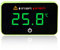 tlidfgeo Aquarium Thermometer, Tank Thermometer, Wasserthermometer, Kleben-On Mini Fischbecken Zubehör, Kabelloses Digital Temperatursensor, Geeignet für Süßwasser Meeresaquarien Reptilien