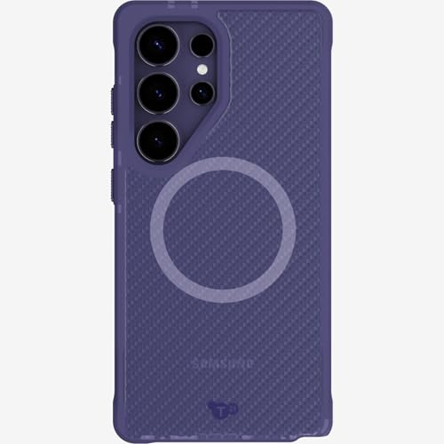 Tech21 EvoArmor case for Samsung Galaxy S25 Ultra - with Magnets - High Impact Protection - Purple