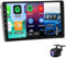 Radio Android Para O-pel Astra H 2004-2008/Zafira B 2005-2015, Carplay Inalámbrico Android Auto, Radio 2 DIN Con Pantalla Táctil De 9 Pulgadas WiFi GPS FM/RDS Bluetooth SWC Cámara De Visi(Color:M200S)