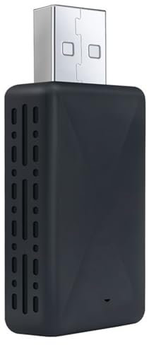 GNURBDILFO WIFI 6 New Version Wired to Wireless CarPlay Adapter 2In1 CarPlay +Android Auto with USB-A and USB-C Plug and Play