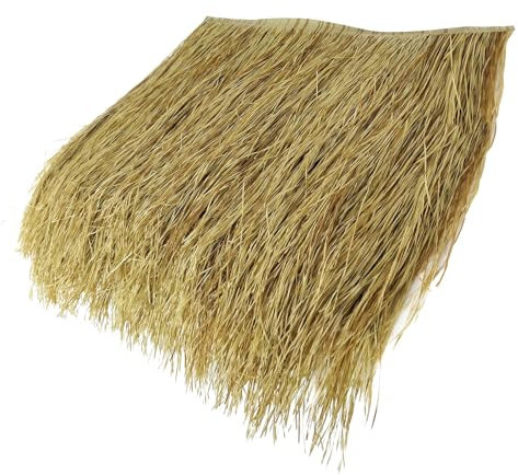 Rouleau De Chaume De Palmier Synthétique Imperméable,Chaume Panneaux Paille Ignifuge,Fausse Paille Décorative,Rouleau De Chaume Artificiel Pour Jardin Gazebo DéCoratio(A,6Pcs)