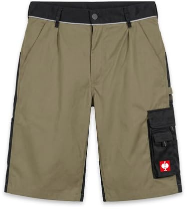 Engelbert Strauss Herren Arbeitsshorts e.s.Image – robuste Kurze Arbeitshose mit Taschen, elastischem Bund & verstärkten Nähten