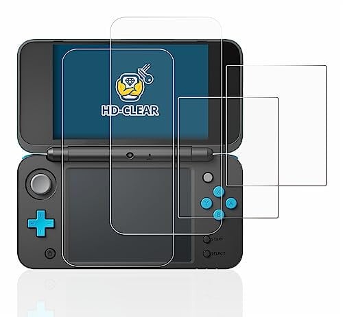 BROTECT Protector Pantalla para New Nintendo 2DS XL Protector Transparente (2 Unidades) Anti-Huellas