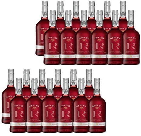 Portwein Offley Rosé - Dessertwein - 24 Flaschen