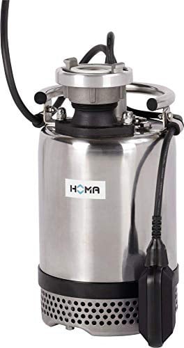 HOMA Motorumflutete Baupumpe HBP503WA mit Schwimmer