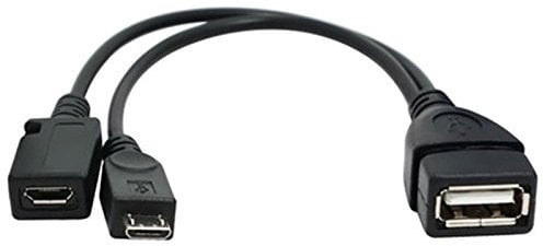 TV xStream USB-OTG-Kabel für Firesticks 4K/4K Max/Cube/Lite/2nd Gen, Android-Geräte und Host-Geräte, universeller Micro-Power-fähiger Adapter, 15,2 cm