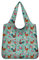 UOIMAG Einkaufstasche mit Huhn-Blumen-Motiv, als Geschenk, wiederverwendbar, für Damen, Teenager, Mädchen