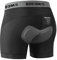 NOOYME Fahrradhose Herren Radunterhose Herren Schnelltrockende Radlerhose Herren mit Sitzpolster 4D Atmungsaktive Fahrradunterhose Herren Gepolstert Elastische Radhose Herren Leichte Radlerhose Herren