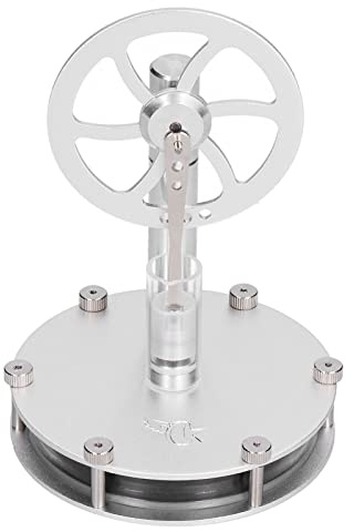 Stirlingmotor-Motormodell, Niedertemperatur-Aluminium-Stirlingmotor-Generator-Schreibtischmodelle, Bildungsspielzeugmodell, Verbrennungswärme, Dampfkraft, Physik, Wissenschaftsexperiment, Motormodell