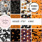 Halloween Scrapbooking Paper Pack: Decorative Craft Paper Pad Supplies, Junk Journaling, Scrapbooking, & Crafting Projects - Double Sided 8 x 8