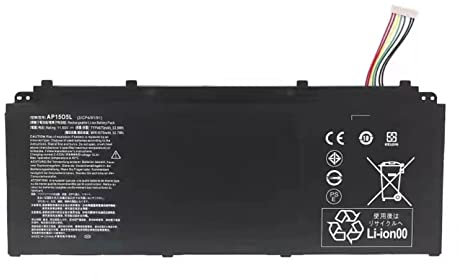 AKKEE 53.9Wh AP15O5L Akku für Acer Aspire S13 S5-371 S5-371-52JR S5-371-56VE S5-371-53NX S5-371-71QZ S5-371-757T S5-371T S5-371T-78TA Chromebook R13 CB5-312T Swift 1 SF114-32 Swift 5 SF515-51T