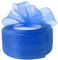 Blue Organza Ribbon 40mm for Crafting Gift Wrapping, 45M Royal Blue Chiffon Ribbon Sheer Fabric Ribbon Ribbon for Craft Bouquet Wrapping Wreaths Brithday Party Wedding Baby Shower Decoration