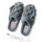 Yanmucy USB Calentador Zapatillas Unisex Peluche Calentador de Pies para Mujeres con Alas Calentador de Pies Eléctrico Calentador de Pies para Mujeres Hombres calentadores de pies (290cm, Gris)