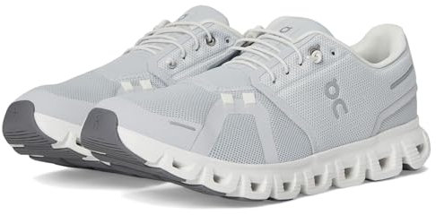 On Cloud 6 Herren-Sneaker, Gletscher/Weiß, 49.5 EU